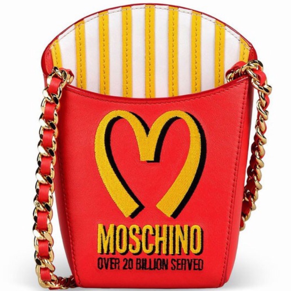 SOLD Moschino Rare McDonald’s French Fry Bag